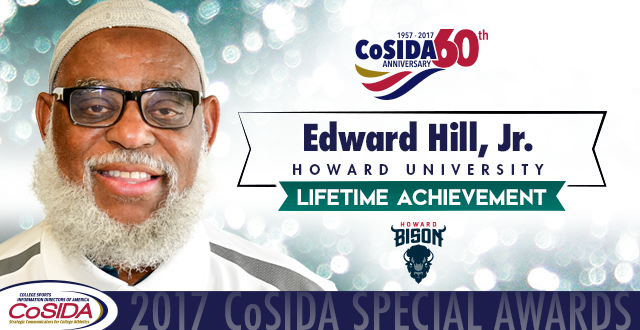Special Awards Salute: Ed Hill (Howard University), Lifetime Achievement Award